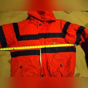 Retro Nautica puffer coat